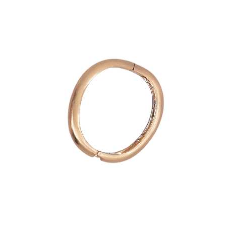 Metall Armband im Rotgoldton mit Strass